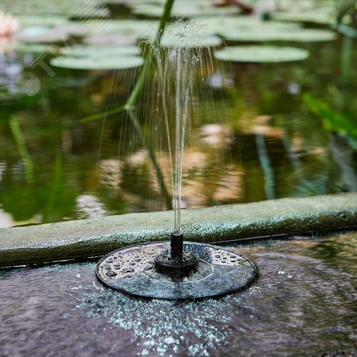 Светильник садовый на солнечной батарее Фонтан Плавающий 12 светодиодов RGB свет 1 АA Ni-Mh аккумулятор в комплекте IP44 USL-S-825/PT180 RGB FOUNTAIN - фото 11