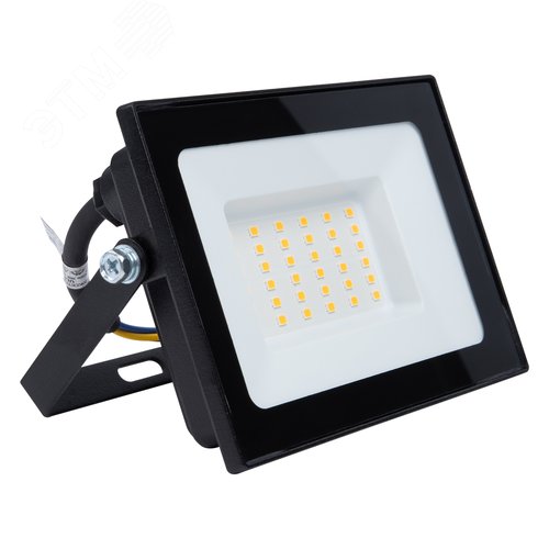 Прожектор светодиодный 50 Вт Теплый белый свет 3000К Корпус черный TM Volpe ULF-Q517 50W/3000K IP65 220-240V BLACK - фото 5