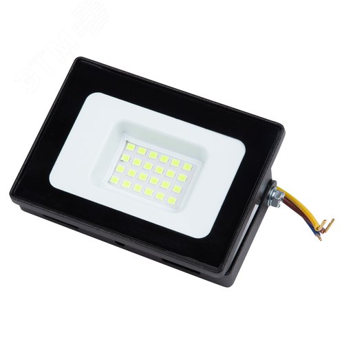 Прожектор светодиодный 20 Вт Зеленый свет Корпус черный TM Volpe ULF-Q517 20W/GREEN IP65 220-240V BLACK - фото 2