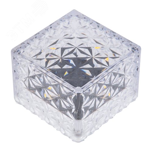 Светильник садовый на солнечной батарее 4 светодиода Теплый белый свет 1xАА Ni-Mh аккумулятор в комплекте IP44 USL-F-172/PT050 ICECUBE - фото 16