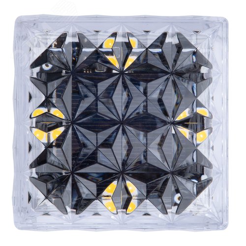 Светильник садовый на солнечной батарее 4 светодиода Теплый белый свет 1xАА Ni-Mh аккумулятор в комплекте IP44 USL-F-172/PT050 ICECUBE - фото 13