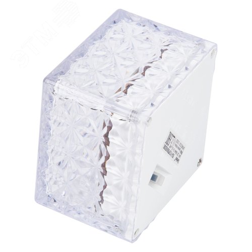 Светильник садовый на солнечной батарее 4 светодиода Теплый белый свет 1xАА Ni-Mh аккумулятор в комплекте IP44 USL-F-172/PT050 ICECUBE - фото 11