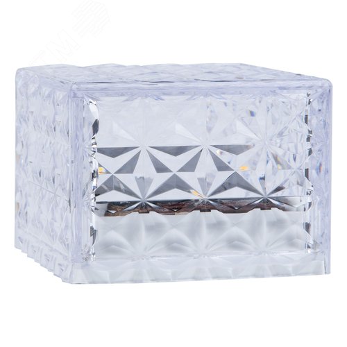 Светильник садовый на солнечной батарее 4 светодиода Теплый белый свет 1xАА Ni-Mh аккумулятор в комплекте IP44 USL-F-172/PT050 ICECUBE - фото 10