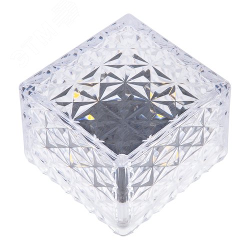 Светильник садовый на солнечной батарее 4 светодиода Теплый белый свет 1xАА Ni-Mh аккумулятор в комплекте IP44 USL-F-172/PT050 ICECUBE - фото 9