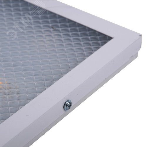 Панель светодиодная ДВО универсальная 36 Вт дневной свет 6500 Рассеиватель призма Встроенный источник питания Корпус белый ULP-Q105 6060-36W/6500K WHITE - фото 5