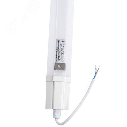 Светильник светодиодный линейный 36 ВТ Дневной свет 6500K Корпус белый ТМ ULT-V45-36W/6500K IP65 WHITE - фото 2