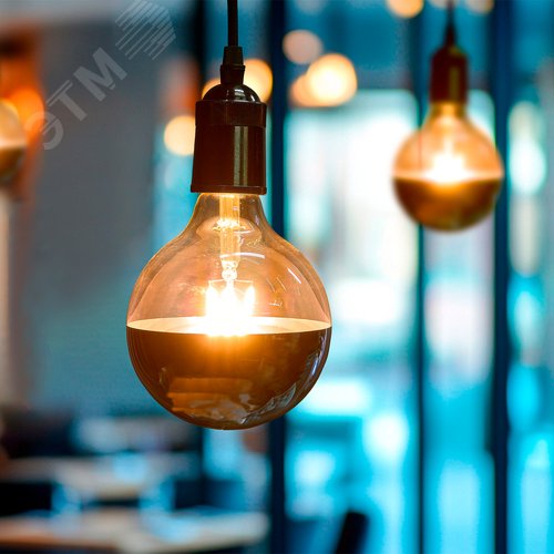 Лампа светодиодная 4 Вт Форма шар прозрачная колба с зеркальным отражателем D125 mm Серия Sky Белый свет 4000K упаковка Картон ТМ LED-G125-4W/4000K/E27/CL MIRROR/CHROME PLS02WH - фото 6