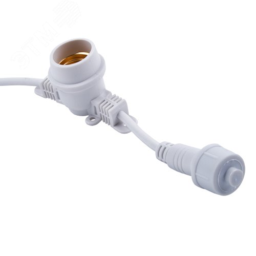 Гирлянда Белт-Лайт 10 м + 1,5 м сетевой шнур 40 патронов E27 шаг 25см Белая UDL-K110 40/E27/10M IP65 WHITE BELT-LIGHT - фото 13