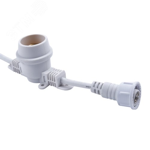 Гирлянда Белт-Лайт 10 м + 1,5 м сетевой шнур 40 патронов E27 шаг 25см Белая UDL-K110 40/E27/10M IP65 WHITE BELT-LIGHT - фото 8