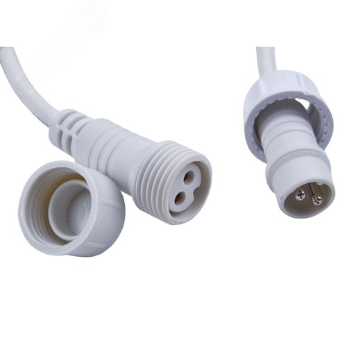 Гирлянда Белт-Лайт 10 м + 1,5 м сетевой шнур 40 патронов E27 шаг 25см Белая UDL-K110 40/E27/10M IP65 WHITE BELT-LIGHT - фото 9