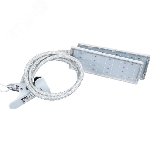 Светильник для растений светодиодный с таймером 24 Вт на прищепке Спектр для фотосинтеза ULT-P37-24W/SPFR/TM/60 IP40 WHITE TWIN - фото 2