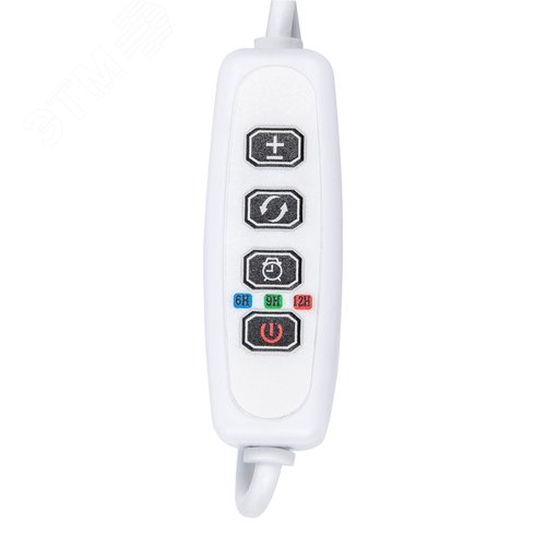 Светильник для растений светодиодный с таймером 24 Вт на прищепке Спектр для фотосинтеза ULT-P37-24W/SPFR/TM/60 IP40 WHITE TWIN - фото 6