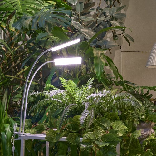 Светильник для растений светодиодный с таймером 24 Вт на прищепке Спектр для фотосинтеза ULT-P37-24W/SPFR/TM/60 IP40 WHITE TWIN - фото 18