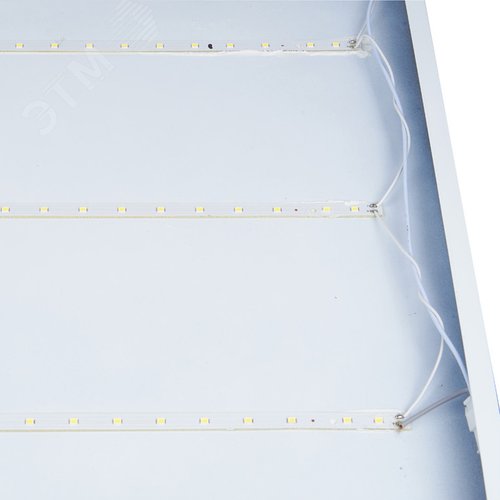 Светильник светодиодный потолочный универсальный Грильято 36 Вт Дневной свет 6500K 3520Лм 588X588x25мм Корпус белый В комплекте с источником питания ТМ ULP-6060-36W/6500К IP40 GRILYATO WHITE - фото 14