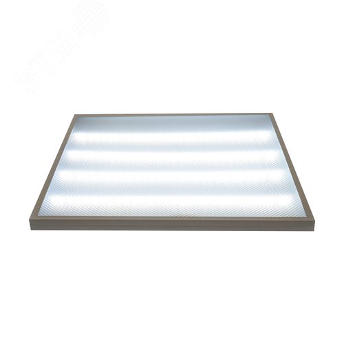 Светильник светодиодный потолочный универсальный Грильято 36 Вт Дневной свет 6500K 3520Лм 588X588x25мм Корпус белый В комплекте с источником питания ТМ ULP-6060-36W/6500К IP40 GRILYATO WHITE - фото 21