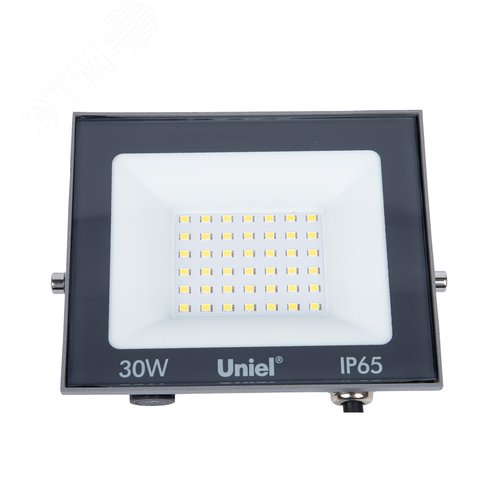 Прожектор светодиодный 30 Вт дневной свет 6500K серый корпус ULF-F23-30W/6500K IP65 160-240V GREY - фото 4