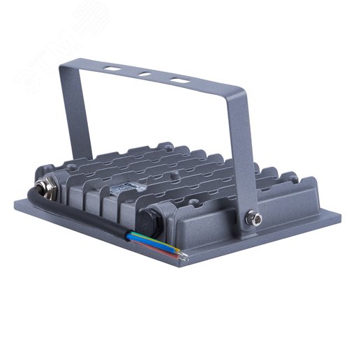 Прожектор светодиодный 50 ВтДневной свет 6500K серый корпус ULF-F23-50W/6500K IP65 160-240V GREY - фото 8