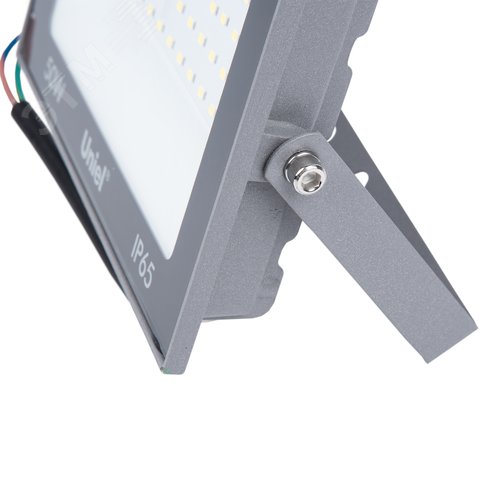 Прожектор светодиодный 50 ВтДневной свет 6500K серый корпус ULF-F23-50W/6500K IP65 160-240V GREY - фото 10