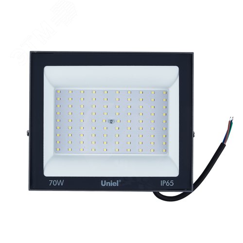 Прожектор светодиодный 70 Вт дневной свет 6500K серый корпус ULF-F23-70W/6500K IP65 160-240V GREY - фото 6