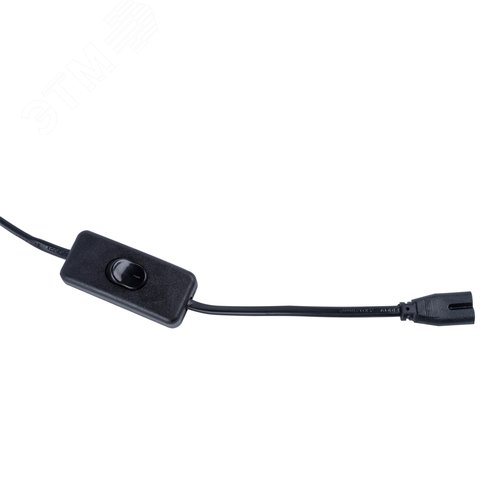 Провод для подключения светильника ULI-Q151 и ULI-Q951 к сети 220В 300 см 2 контакта с кнопкой включения Черный UCX-Q851 LT/300/B BLACK - фото 6