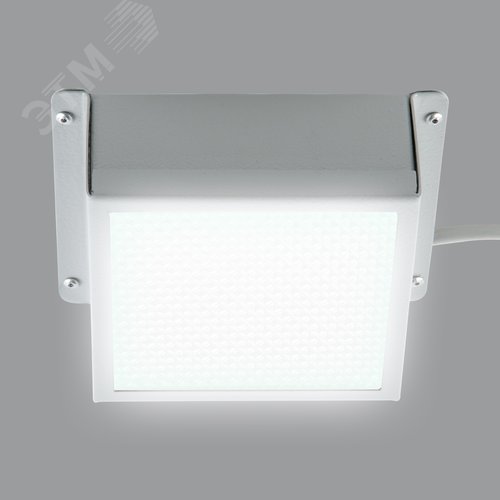 Светильник светодиодный потолочный встраиваемый Грильято 7 Вт для ячеек 86х86мм белый свет 4000K 868Лм корпус белый в комплекте с источником питания ULP-0808 7W/4000К IP40 GRILYATO WHITE - фото 3