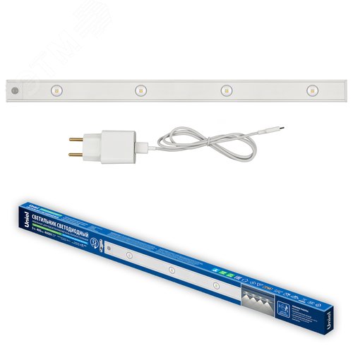 Светильник светодиодный для мебели с сенсором движения и освещенности 5Вт 600мм Белый ULI-F50-5W/4000K SENSOR IP40 WHITE - фото 9