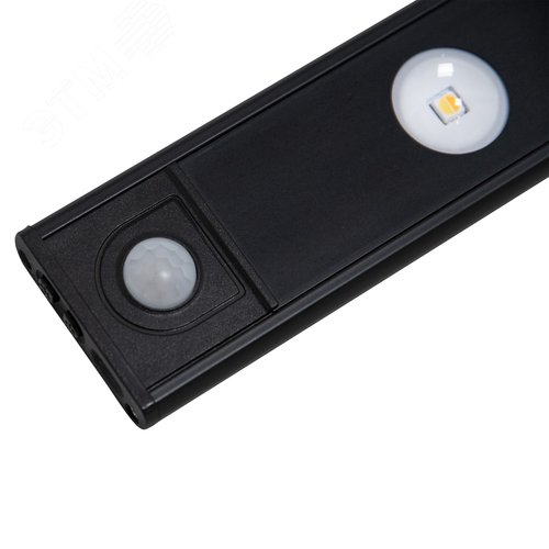 Светильник светодиодный для мебели с сенсором движения и освещенности 5 Вт 600мм Черный ТМ ULI-F50-5W/4000K SENSOR IP40 BLACK - фото 2