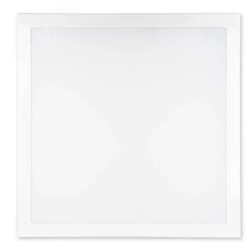 Светильник светодиодный ULP-6060 36W/3000K IP54 CLIP-IN CUATRO PRISM потолочный встраиваемый. Теплый свет 3000K. 600х600х50 мм. В комплекте с и/п. Сталь - фото 3