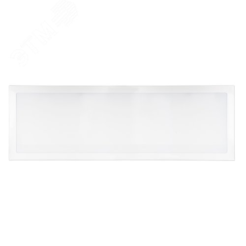 Светильник светодиодный ULP-30120 60W/3000K IP54 CLIP-IN CUATRO OPAL SMOOTH потолочный встраиваемый теплый равномерный свет (3000K) 1200х300х50 мм в комплекте с источником питания, сталь - фото 1