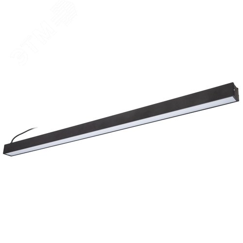 Светильник линейный светодиодный подвесной ULO-K10D 52W/4000K/L125 IP65 BLACK Белый свет 4000К 7280 Лм Алюминий Цвет черный - фото 2