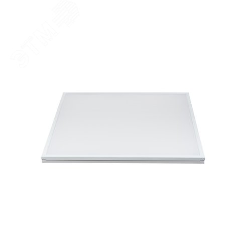 Светильник светодиодный потолочный универсальный Грильято 36 Вт Дневной равномерный свет 5000K) 3500Лм 588X588x25мм Корпус белый В комплекте с источником питания ТМ ULP-6060-36W/5000К IP40 GRILYATO OPAL SMOOTH - фото 3