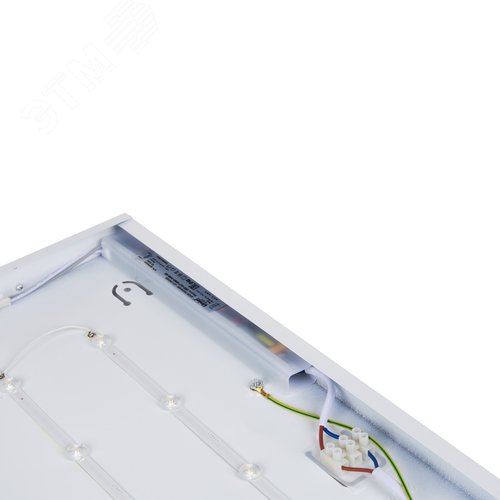 Светильник светодиодный потолочный универсальный Грильято 36 Вт Дневной равномерный свет 5000K) 3500Лм 588X588x25мм Корпус белый В комплекте с источником питания ТМ ULP-6060-36W/5000К IP40 GRILYATO OPAL SMOOTH - фото 5