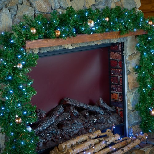 Гирлянда светодиодная Роса 20 м 200 светодиодов Белый свет зеленый провод ТМ ULD-S2000-200/DGA WHITE IP20 DEW - фото 9