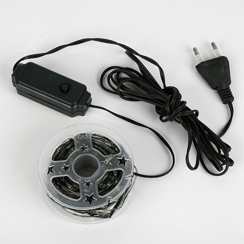 Гирлянда светодиодная Роса 30 м 300 светодиодов Разноцветный свет зеленый провод ТМ ULD-S3000-300/DGA MULTI IP20 DEW - фото 5