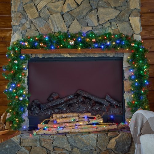 Гирлянда светодиодная Роса 30 м 300 светодиодов Разноцветный свет зеленый провод ТМ ULD-S3000-300/DGA MULTI IP20 DEW - фото 9