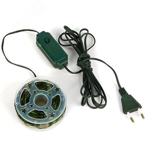 Гирлянда светодиодная Роса 50 м 500 светодиодов Белый свет зеленый провод ТМ ULD-S5000-500/DGA WHITE IP20 DEW - фото 5