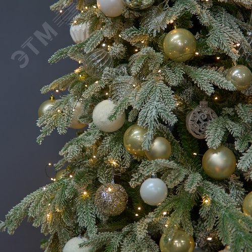 Гирлянда светодиодная Роса 400м 4000 светодиодов теплый белый свет зеленый провод ULD-S40000-4000/DGA WARM WHITE IP20 DEW - фото 11