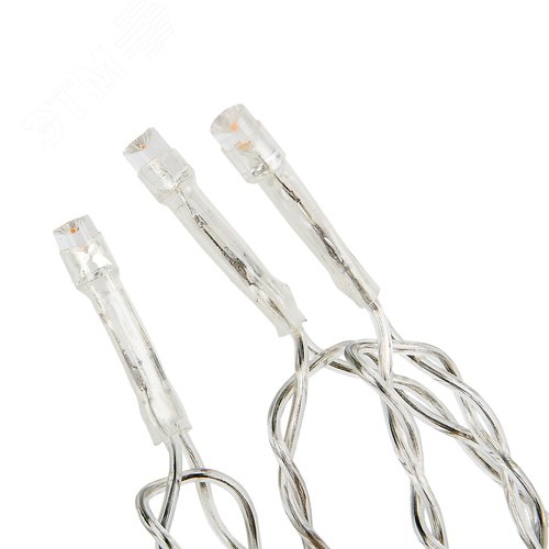 Гирлянда Занавес светодиодный 3х3 м 192 светодиода белый свет прозрачный провод ULD-C3030-192/DTA WHITE IP20 - фото 1