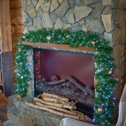 Гирлянда светодиодная Роса 5 м 125 светодиодов Белый свет прозрачный провод ТМ ULD-S0500-125/DTA WHITE IP20 DEWDROP - фото 7