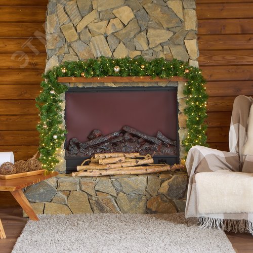 Гирлянда светодиодная Роса 10 м 250 светодиодов Теплый белый свет прозрачный провод ТМ ULD-S1000-250/DTA WARM WHITE IP20 DEWDROP - фото 8