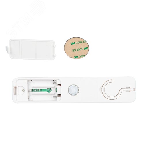 Светильник светодиодный для мебели с датчиком движения 0,9 Вт Питание 3ААA не в комплекте 200х42х36,5мм 150 Лм ULM-F47-0,9W/4500K/3AAA SENSOR IP20 IVORY - фото 2