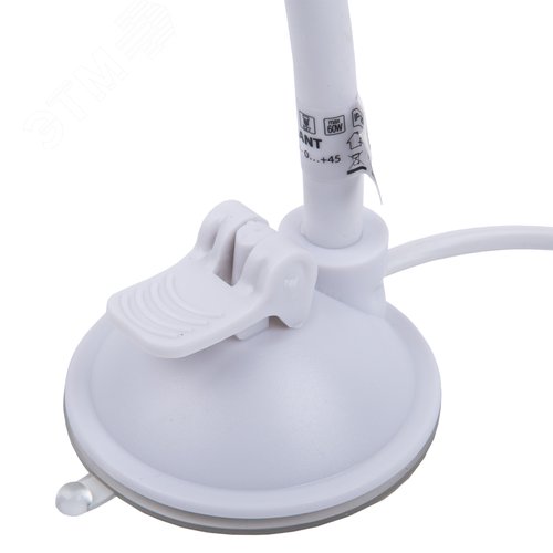 Светильник на присоске для фитоламп с выключателем E27 цоколь, белый ФитоЛето TLI-282 WHITE E27 PLANT POLYBAG - фото 5