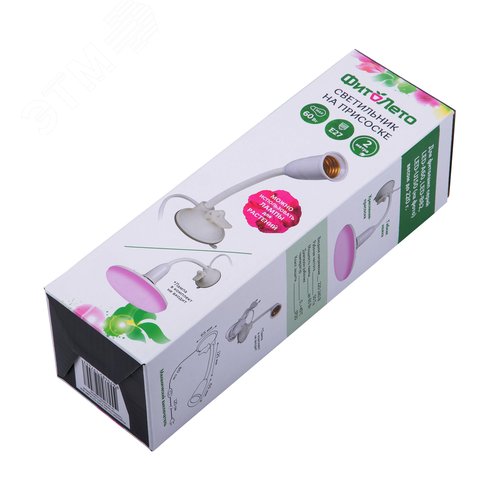 Светильник для растений светодиодный линейный 10 Вт 540 мм пластик спектр для рассады и досвечивания в период роста ФитоЛето ULZ-P07-10W/SPBR IP65 CLEAR - фото 10