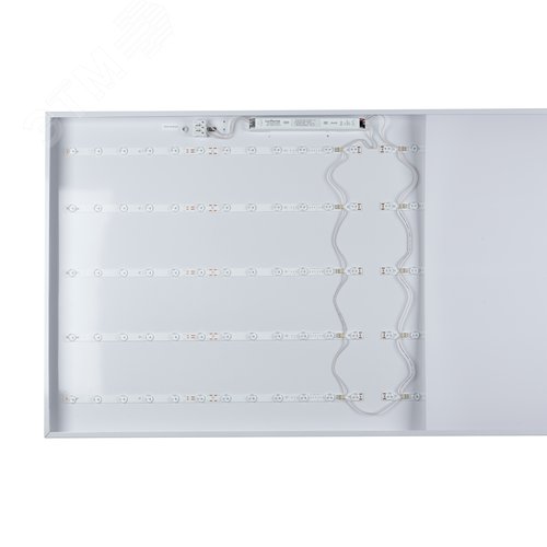 Светильник светодиодный потолочный 60 Вт 60х120 Белый равномерный свет 4000K 7700Лм. Корпус белый В комплекте с источником питания ТМ ULP-60120 60W/4000К/LL IP40 PREMIUM OPAL WHITE - фото 6