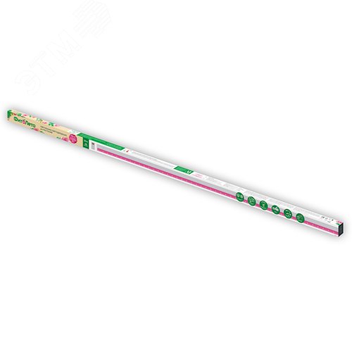 Светильник для растений светодиодный линейный 30 Вт 1173 мм выключатель на корпусе пластик спектр для рассады и досвечивания в период роста ФитоЛето ULI-P57-30W/SPBR IP20 WHITE - фото 8