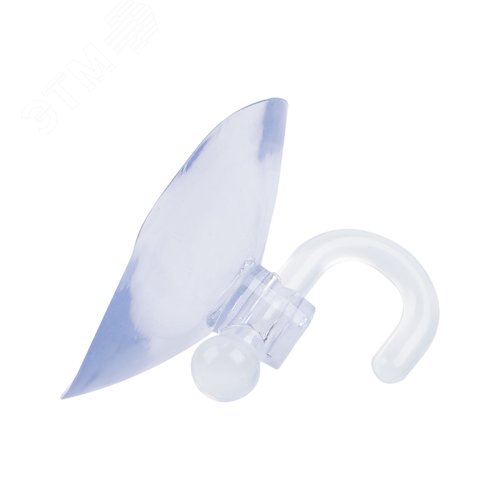 Присоски для монтажа гирлянд Набор из 10 шт прозрачные ТМ UCC-Y12 CLEAR 010 POLYBAG - фото 5