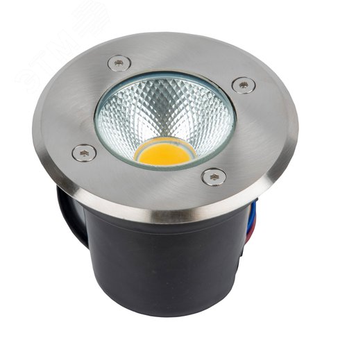 Светильник светодиодный тротуарны 6 Вт Архитектурный встраиваемый Теплый белый свет 2700К Корпус серый ULU-B14A-6W/2700K IP67 GREY - фото 2