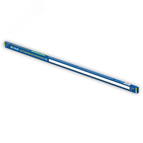 Светильник линейный светодиодный аналог Т5 14 Вт 230В Кабель 0,9м с вилкой и крепление в комплекте Белый свет 4000K Корпус черный TM Volpe ULI-Q951 14W/4000K IP20 BLACK - фото 3