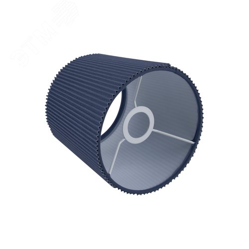 Светильник настольный декоративный под лампу Е14 40W Механический выключатель Хром/Темно-синий UML-B309 E14 CHROME/DARK BLUE - фото 4