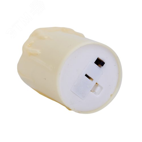 Фигура светодиодная Свеча на батарейках LR44 в комплекте в составе набора из 3 штук 1 светодиод Теплый белый свет ULD-F062 WW CANDLE SET3 - фото 8